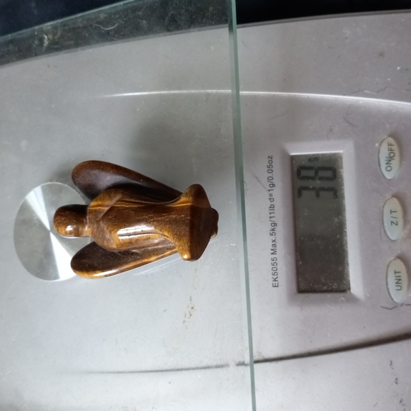 TIGEREYE GEMSTONE HEALING STONE.  gemstone angel - Picture 5 of 5